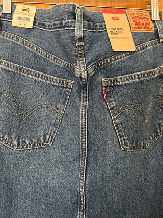 Falda vaquera Levi's azul