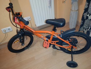 Bicicleta infantil naranja Btwin