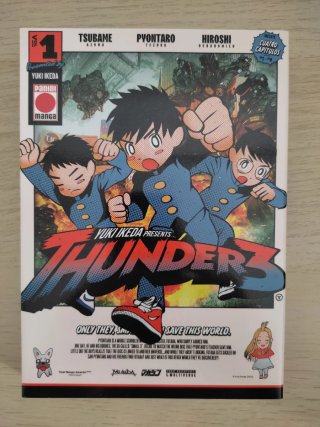 Thunder 3 Manga Tomo 1
