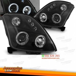 FAROS  CON OJOS DE ÁNGEL Y LUPA SUKUZI SWIFT. FON