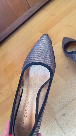 Zapatos de fiesta DI FONTANA talla 37, poco uso