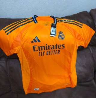 Camiseta 2ª Equipación Real Madrid 24/25 Talla L