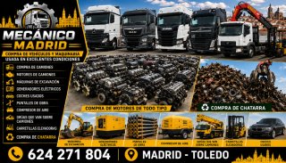 Compramos camiones, motores y carretillas