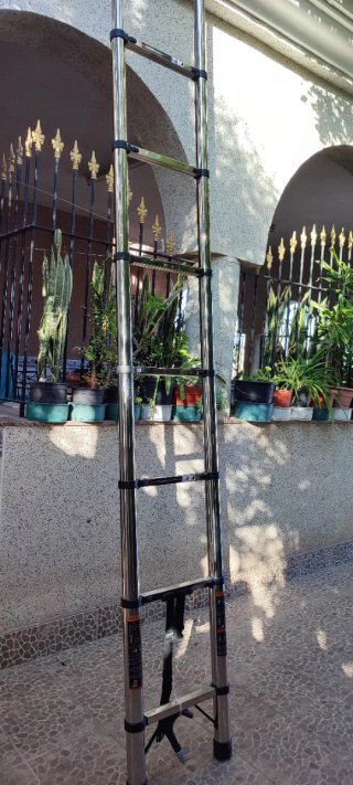 Escalera extensible 5m