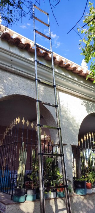 Escalera extensible 5m