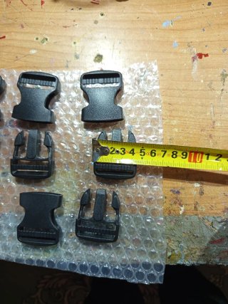 Cierres para mochilas (Set de 4