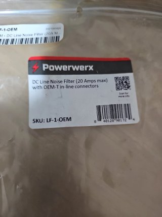 Filtro de Línea DC Powerwerx LF-1-OEM