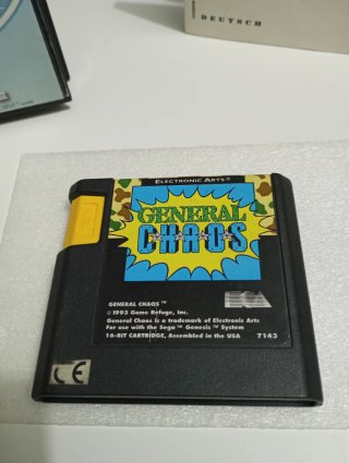 General Chaos Mega Drive CIB Electronic Arts