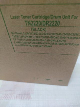 Tóner/Cartucho de tinta impresora