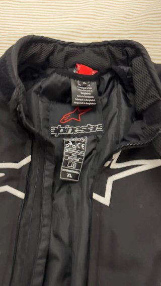 Casaco Alpinestars Preto Tamanho XL