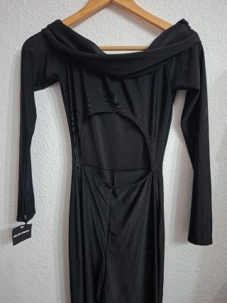 Mono negro licra manga larga