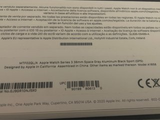 Apple Watch Series 3 Negro/Gris Espacial + correas