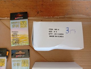 LOT TUBERTINI SENSHI FISHING HOOKS (106 packs)