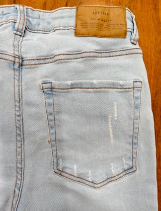Pantalón vaquero pitillo Lefties Talla 42