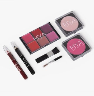 Maletín Mya Cosmetics maquillaje transparente