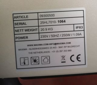 Cortafiambres industrial 30 cm