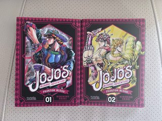 Mangas 1 y 2: JoJo's bizarre aventure: part 1 y 2