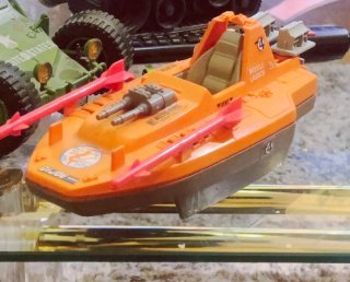 Barco Juguete GI JOE Lanzamisiles Naranja