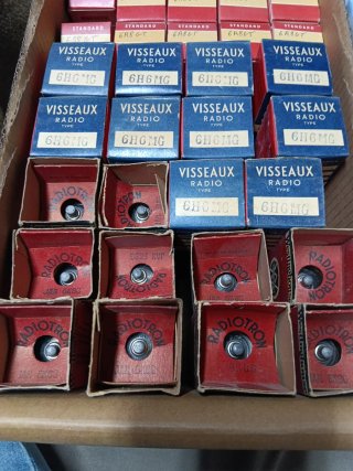 Válvula 6K8G Triodo-hexodo Westinghouse