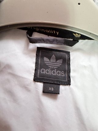 Chubasquero Adidas Originals Negro Dorado Mujer