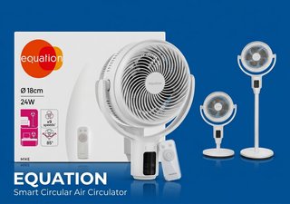 Ventilador Equation 24W 9V ⌀18cm