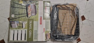 Barbacoa Portátil Travel Grill Eroski