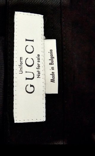 Pantalón de vestir Gucci negro