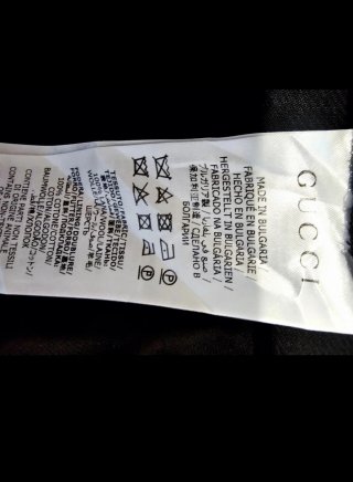 Pantalón de vestir Gucci negro