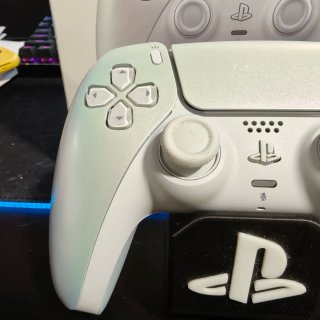 Antidrift Mando con caja PS5 Blanco Perla + TMR