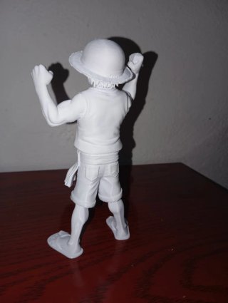 Figura Monkey D. Luffy One Piece 3D