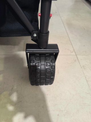 Carro de transporte negro