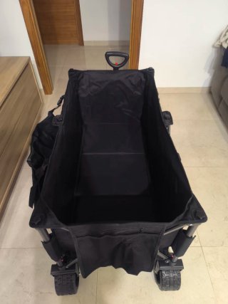 Carro de transporte negro