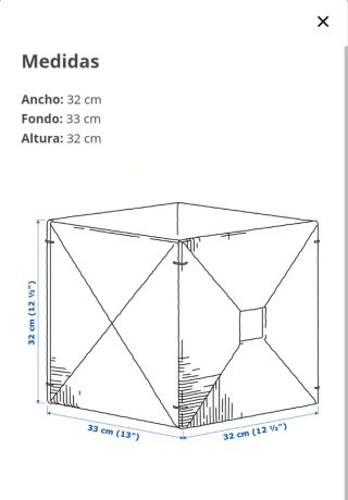 Cajas de almacenaje IKEA KNIPSA (2 unidades)