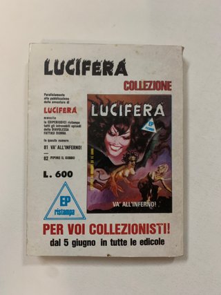 Lucifera Raccolta n.40 Vendetta infernale - 1980