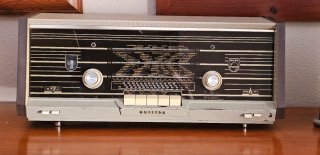 Radio Philips Años 60 Decoración