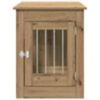 Caseta/Jaula Perro Estilo Mueble Madera