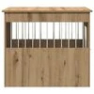 Caseta/Jaula Perro Estilo Mueble Madera
