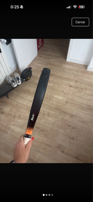 Pala de pádel Black Crown