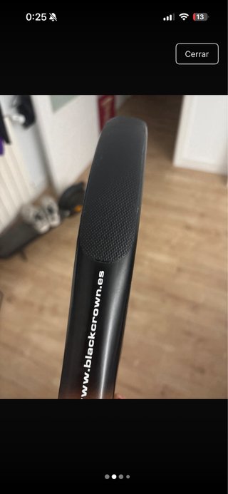 Pala de pádel Black Crown