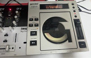Consolle DJ Gemini CDJ-10 e Mixer IMG Stage Line