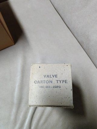 Válvula 6Q7G Doble Diodo Triodo AF