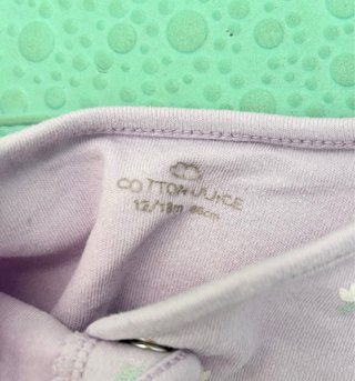 Lote 2 pijamas bebé Cotton Juice 12/18m