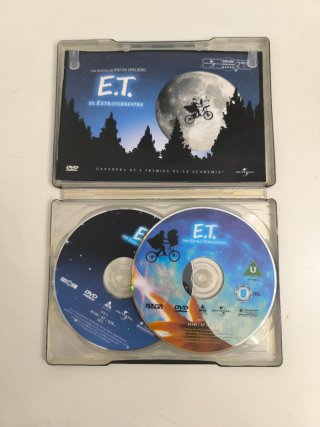 3 DVD CAJA METÁLICA..ET... MENGUANTE..SIN RETORNO
