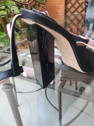 Zapatos tacón Zara piel T.37