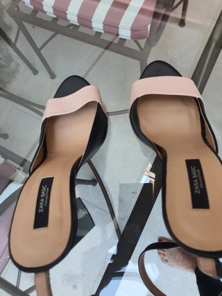 Zapatos tacón Zara piel T.37
