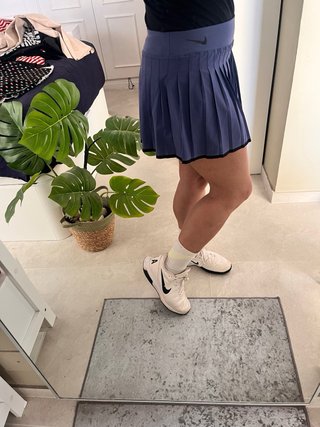 Falda Plisada Nike Tenis Padel Morada
