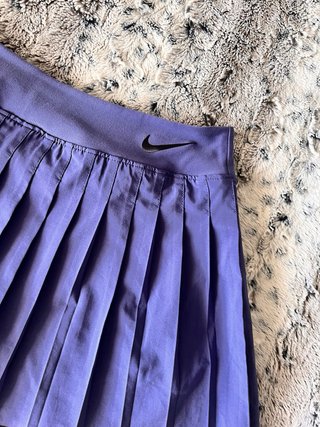 Falda Plisada Nike Tenis Padel Morada