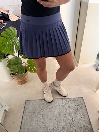 Falda Plisada Nike Tenis Padel Morada