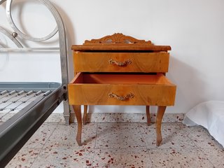 3 Mesitas Noche Antiguas Madera