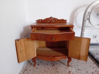 3 Mesitas Noche Antiguas Madera
